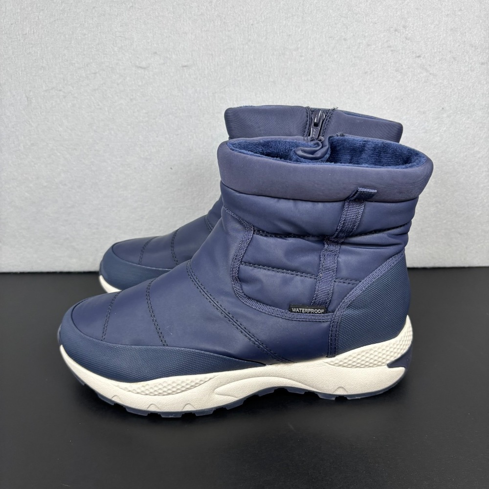 Baretraps Darra Womens Navy Blue Waterproof Winter Snow Boots Size 10M New Shoes